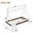 Twin House Platform Bed With Stairs, Solid Wood Twin Bed Frame, Low Profile And Childlike Fun Design, White-687807238-687807239