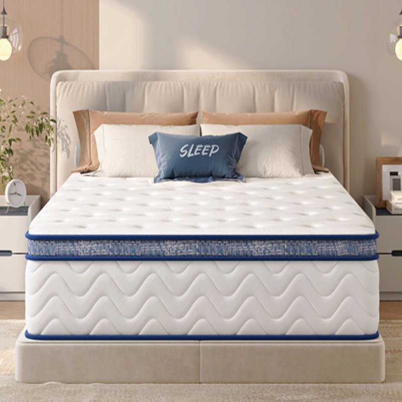 Matelas, matelas hybride de 10 pouces, ressorts ensachés individuellement, 10", Grand lit
