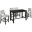 5-Piece Counter Height Dining Set
