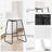 Aiyana Faux Leather Counter Stool with Steel Sled Base (Set of 2)-1456840779-1456840776