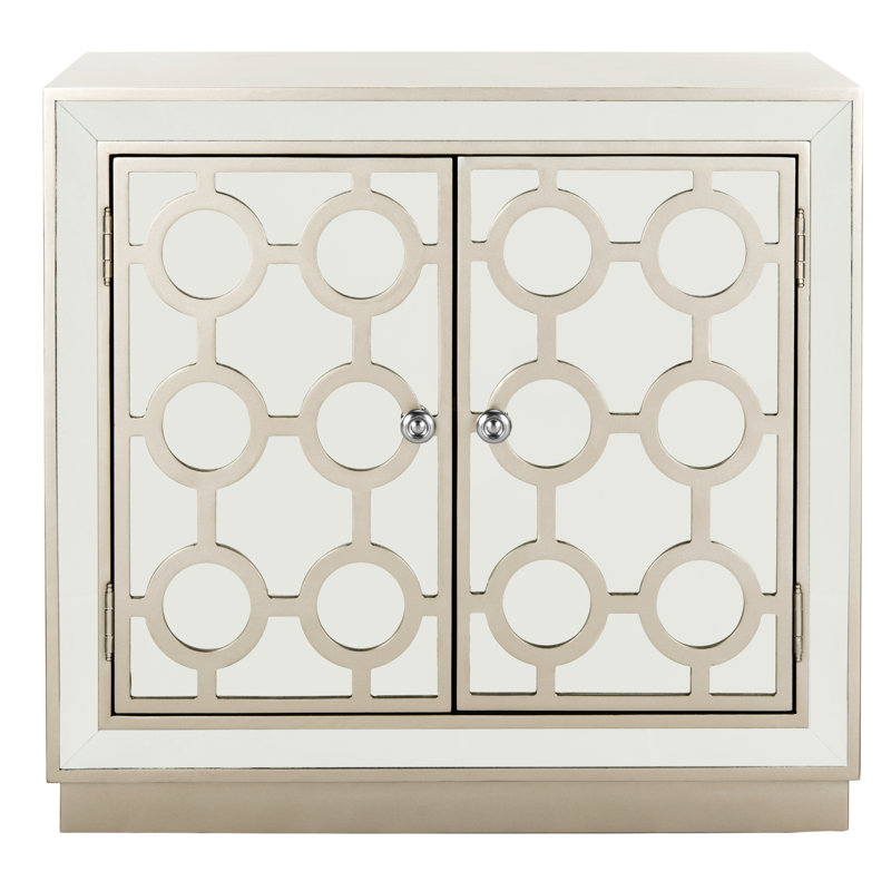 Glacaeu Accent Cabinet, Champagne