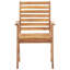 Solid Wood Patio Dining Set Table,-766764039