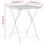Hodon 2 - Person Patio Dining Set with Rectangular Table-1053642453