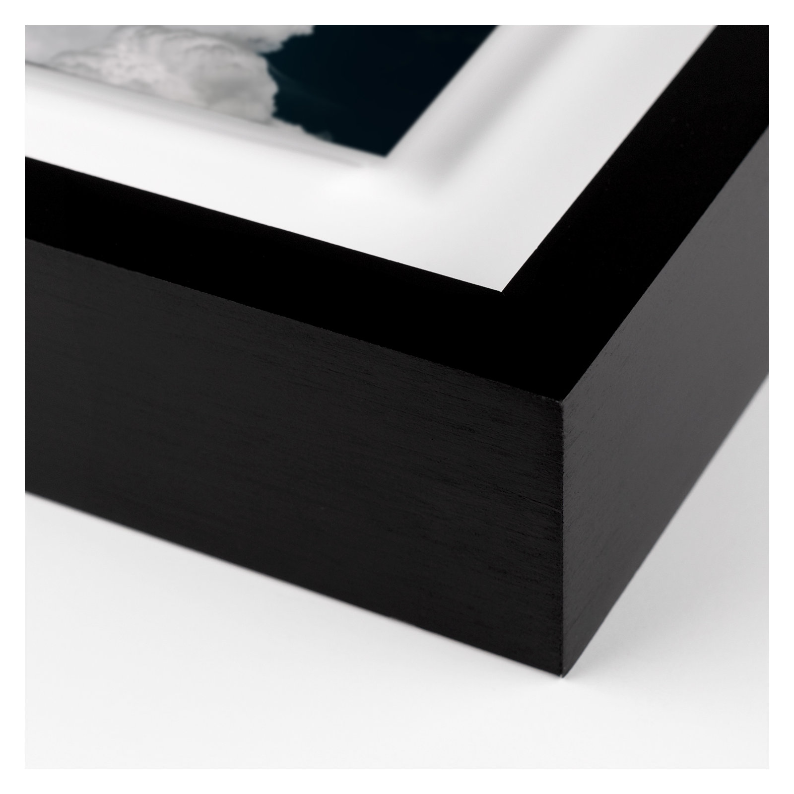 Cumulus by Michael Schauer, Black, 43" H x 60" W x 2.5" D