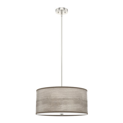 Solhaven 3 - Light Shaded Drum Pendant