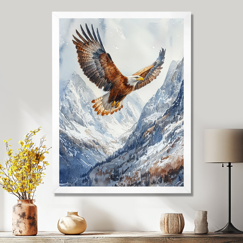 Waverley - Animals Wall Art, H 20 po x l 12 po, Reproduction encadrée d'une seule photo, Blanc