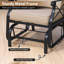 Chaise berçante d'extérieur 2 pièces