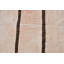 Tapis turc vintage rétro kilim beige idéal pour les espaces extérieurs, les chambres et les salles à manger