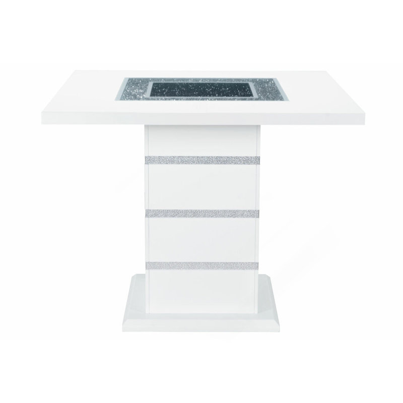 TABLE DE BAR ARIYA BLANC