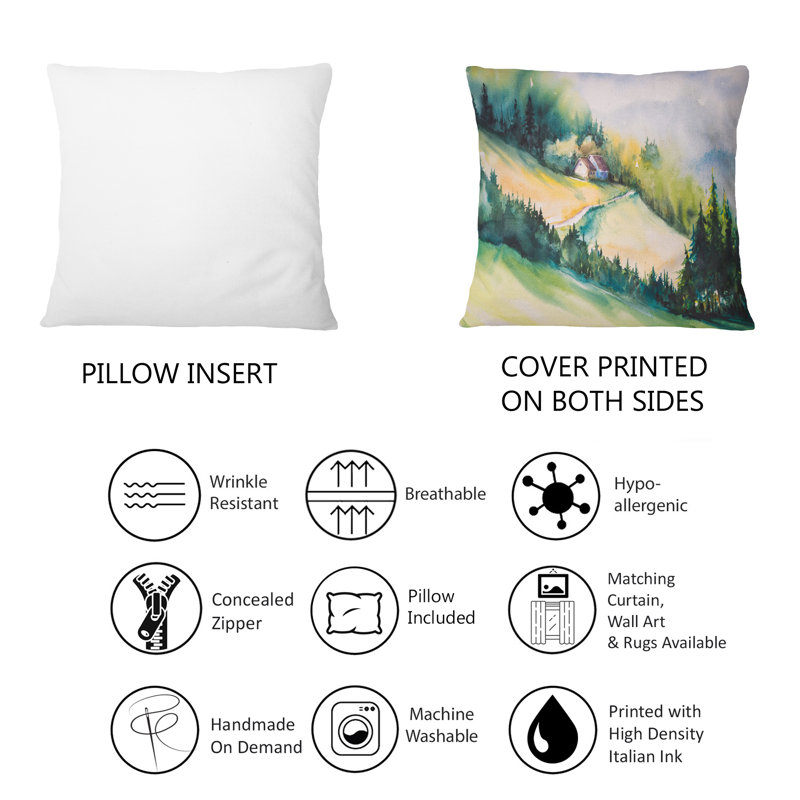 Coussin Green Green Landscape