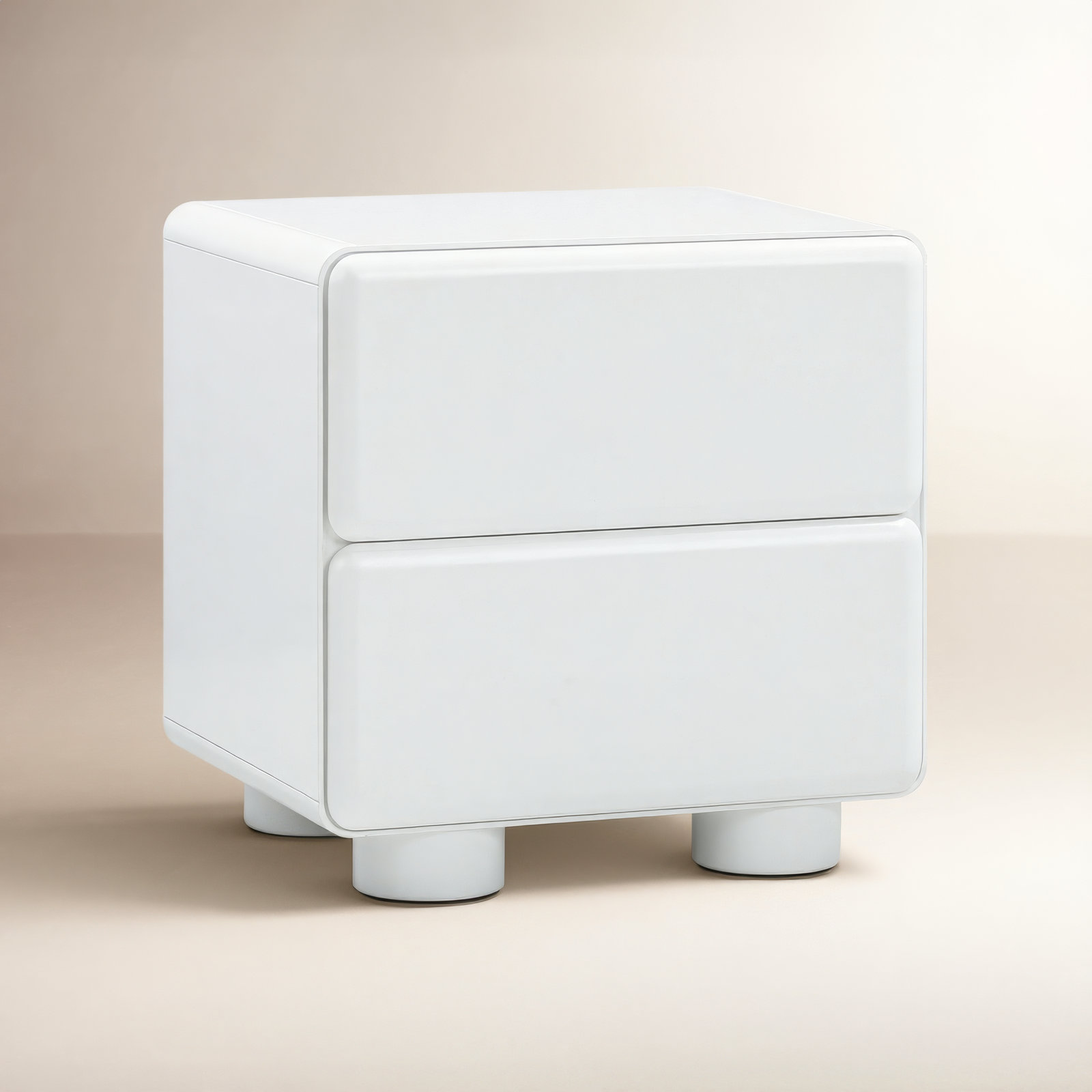 Liviana 2 - Drawer Nightstand, White