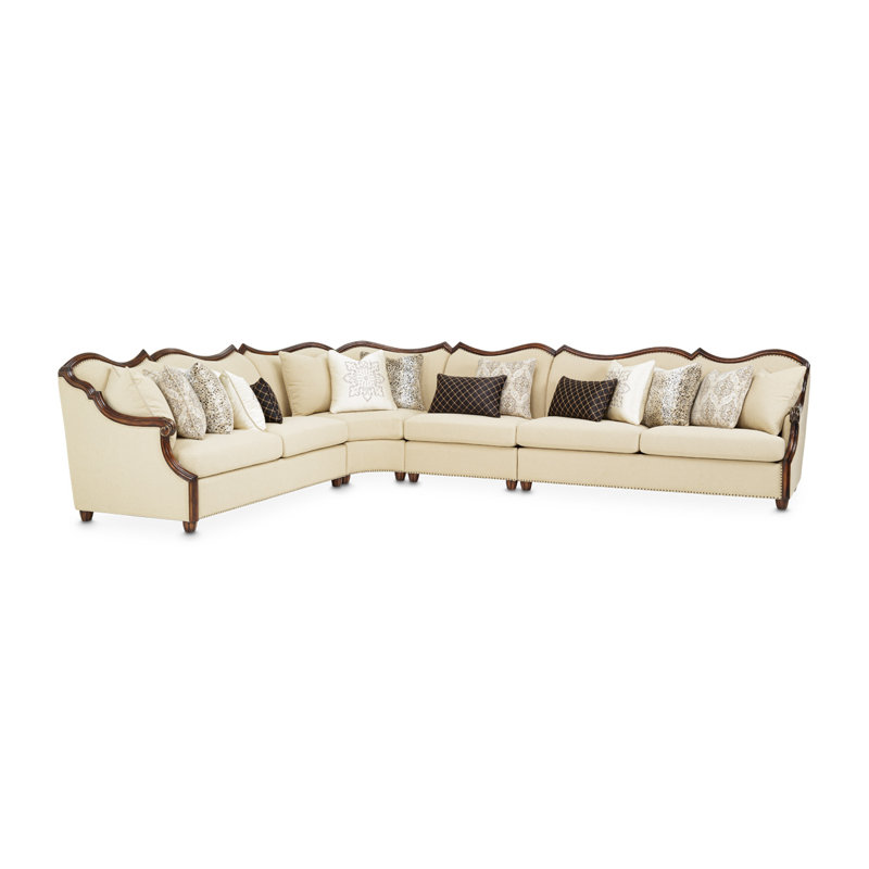 Chamberi Sectional, Toast Boucle