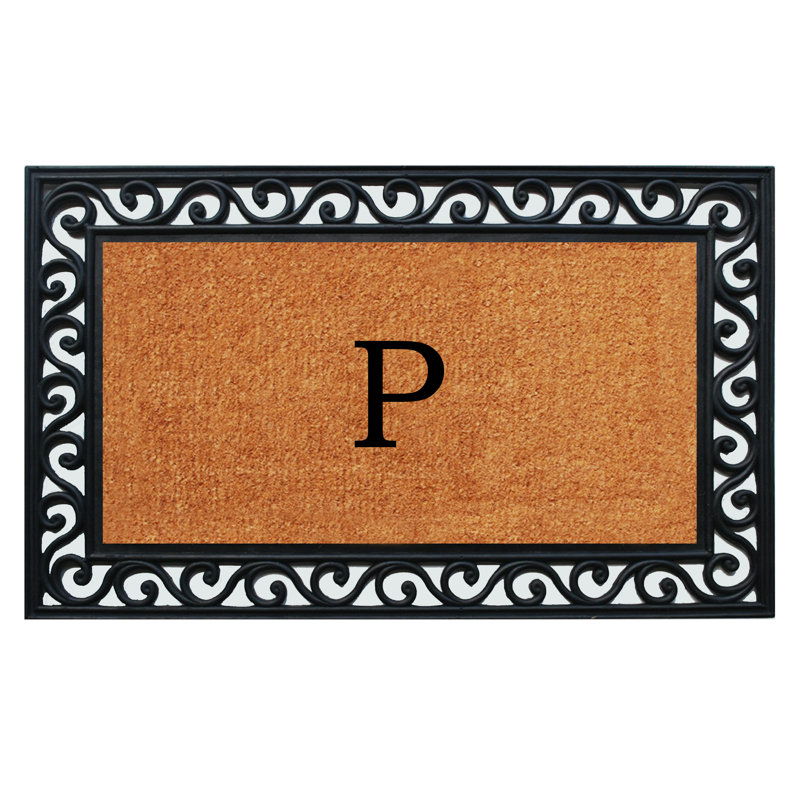 Paillasson Zager, P, Rectangle 2 pi 6 po x 4 pi