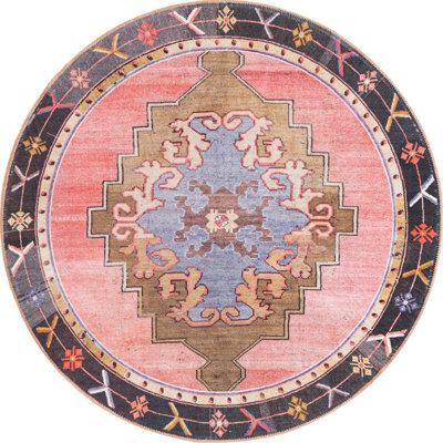 Glessite Chenille Geometric Indoor Rug