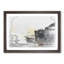 The West Pier on Brighton Beach in Abstract - Picture Frame Graphic Art Print-55769260-55769263