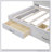 Wooden Daybed With 3 Storage Drawers, Shelf And A Set Of Sockets And USB Ports-500416767-500416766