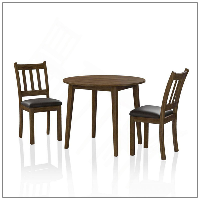 Table de salle à manger Cozy, 3 pièces: table, 2 chaises