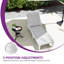 Chaise longue d'extérieur en résine (simple)-976621759