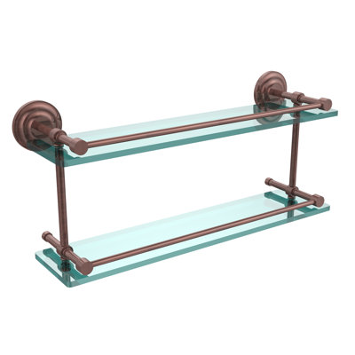 Leamore 2 Piece Tiered Shelf