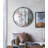 Iron Frame Vertical Round Mirror