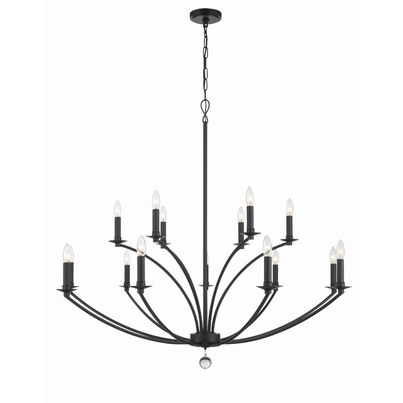 Lustre classique à 15 lumières West Sixth