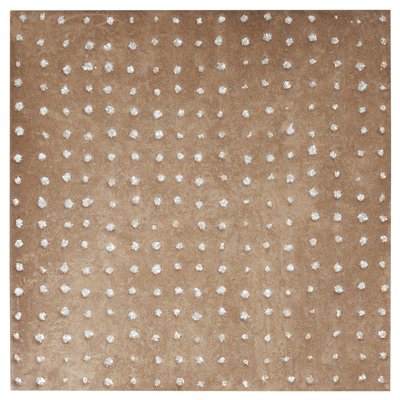 Palmera 9x9 Terracotta Brown Porcelain Dotted Square Wall and Floor Tile (6.96 sq ft/case) - 13 Pack