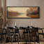 "Golden Autumn River", art mural sur toile encadré - Scène de forêt d'automne tranquille pour le salon ou le bureau-115165102-115165104