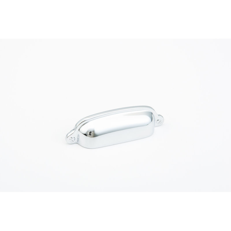 Country Cup / Bin Pull, Bright Chrome