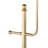 Anar 64.5'' Plated Gold Arched Floor Lamp