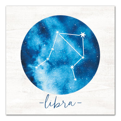 Toile libra zodiac Dulin