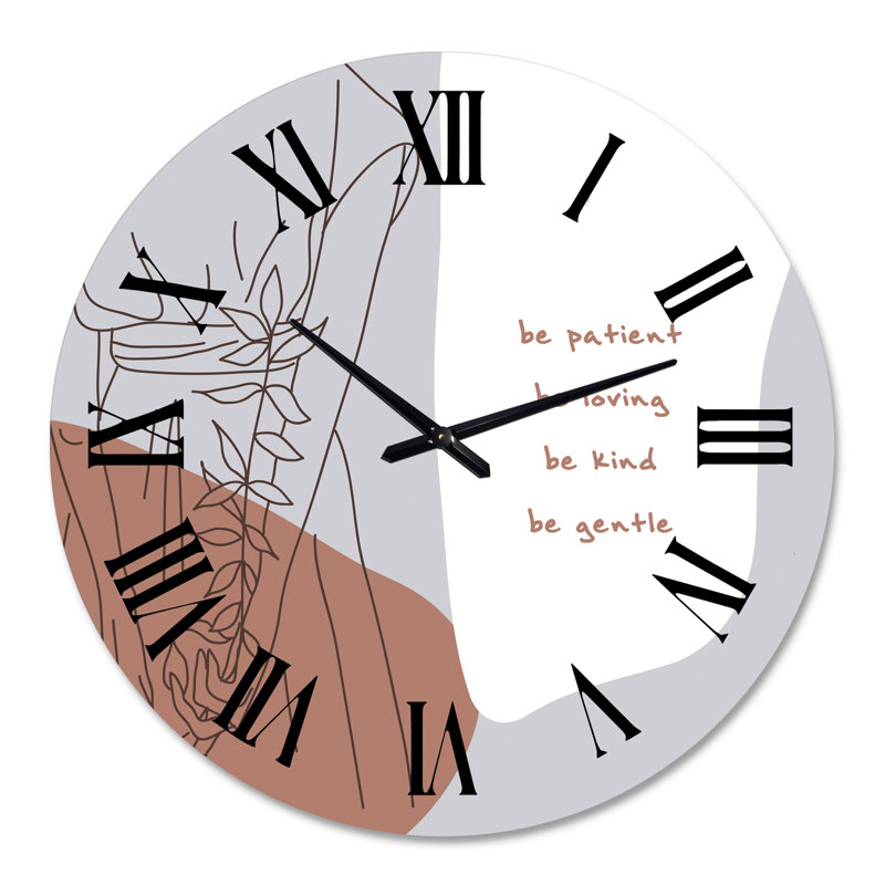Horloge murale Be Be Be Be, Grand