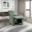 Fauteuil inclinable moderne et contemporain en velours côtelé 27 po Yailem avec siège à ressorts ensachés et structure en bois massif-1343952647