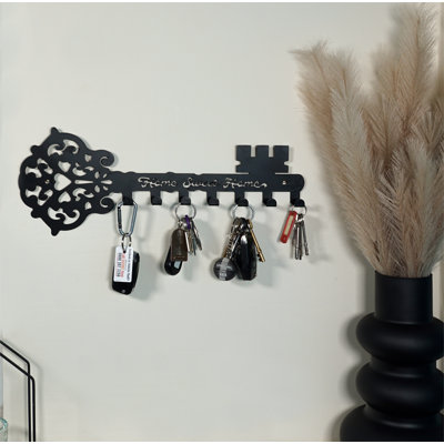 Armar Metal Wall Organizer with Key Hooks