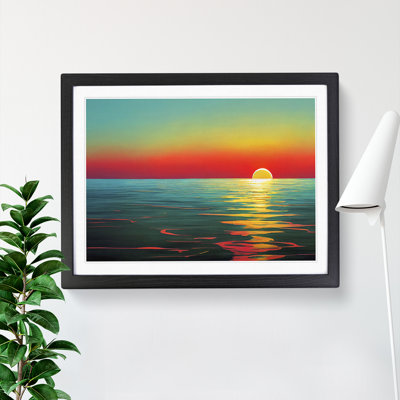 Glorious Sunset - Framed Print