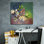  «Plum Blossoms» par Marvindale, art mural sur toile, 26 po x 26 po