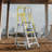Aluminum Rolling Platform Ladder