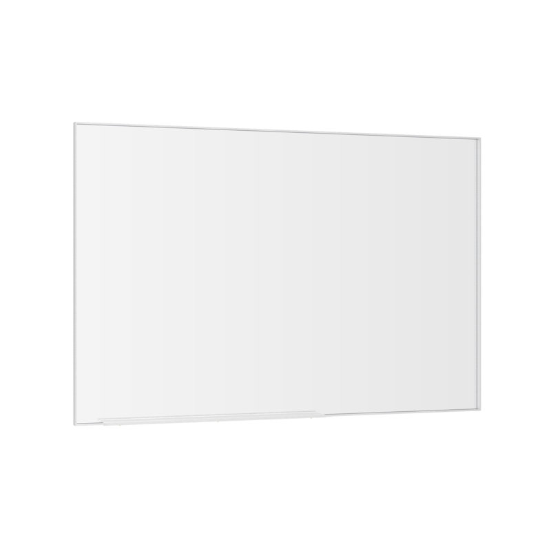 Modern Bathroom Mirror, Silver