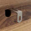 Buffet de 62,6 pouces avec pieds en bois massif et tablettes ajustables
