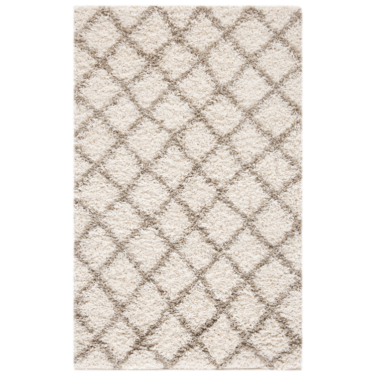 Lapidge Geometric Ivory Area Rug