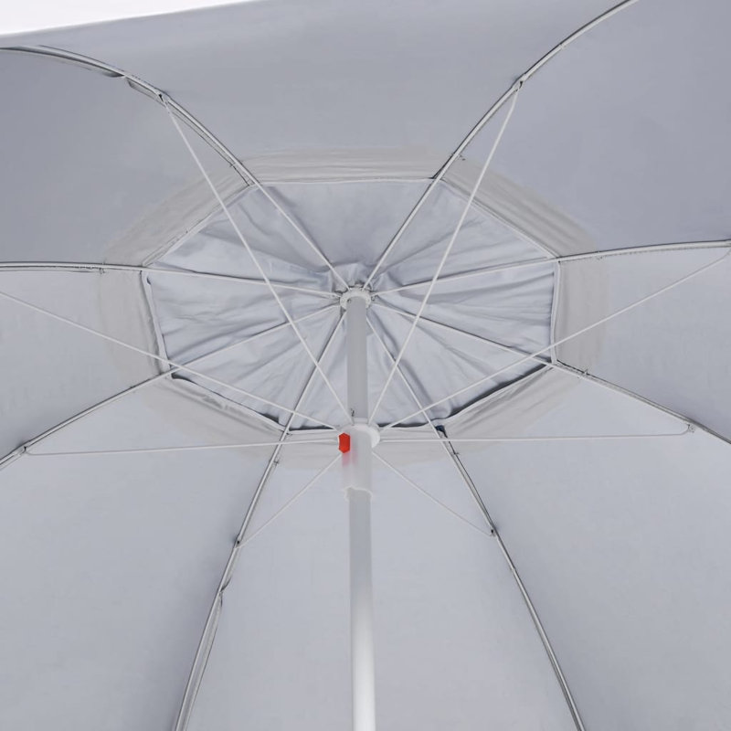 Ambri 318836 Beach Parasol with Side Walls, Anthracite