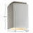 Sumatra Radiance - Rectangle Flush-Mount-411041991-531086486