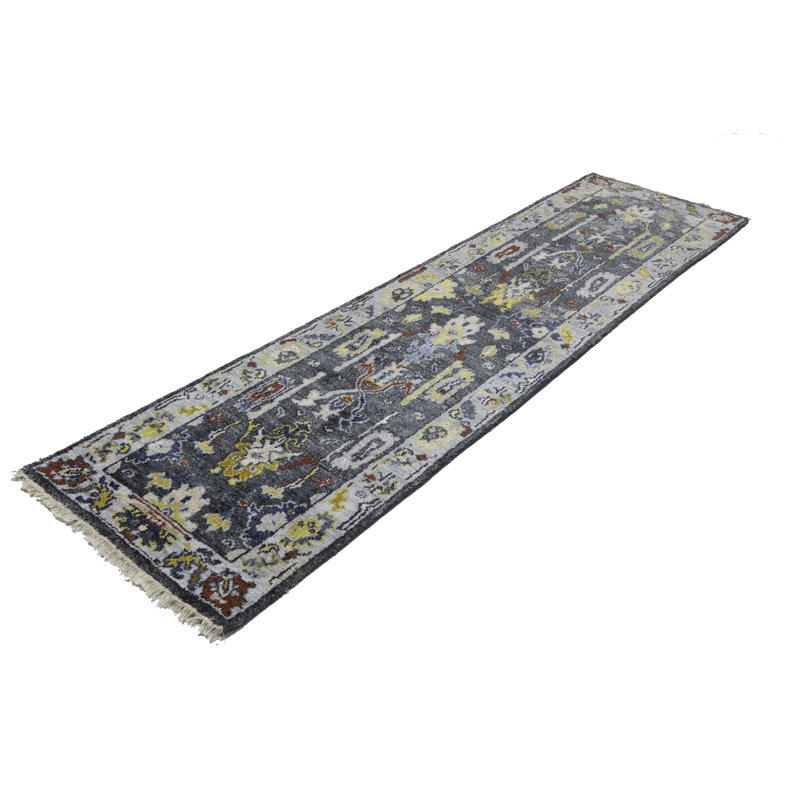 Tapis noir / gris