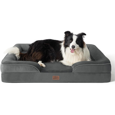 Deonni Orthopedic Faux Fur Pet Bed