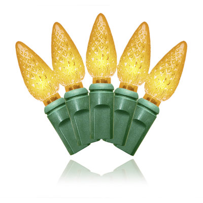 Mini guirlande de 35 lumières d'extérieur 108 po Leonide