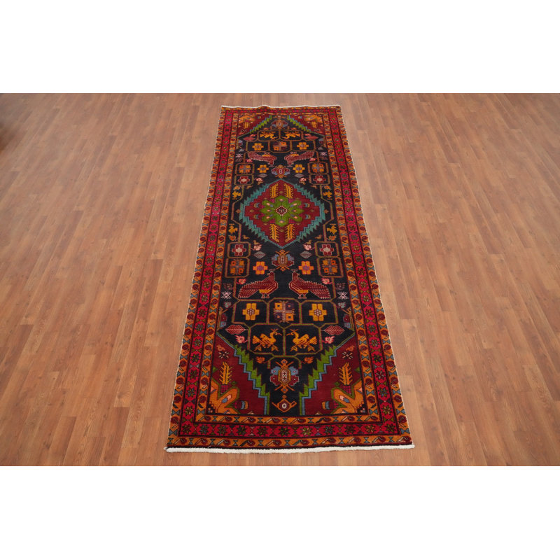 Tapis de couloir traditionnel animaux