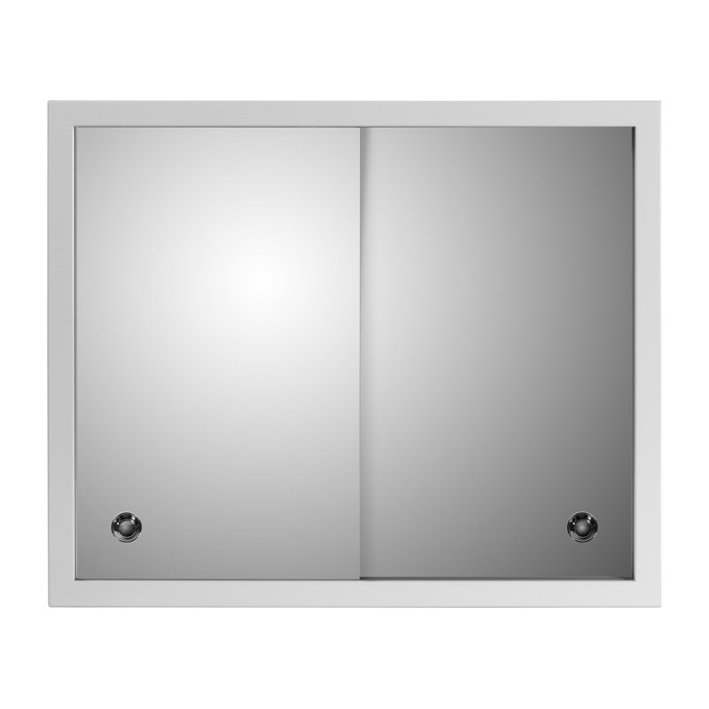 Odelia Sliding Door Medicine Cabinet, Surface Mounted