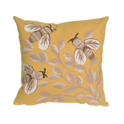 Housse et insert de coussin intérieur / extérieur Visions III Bees