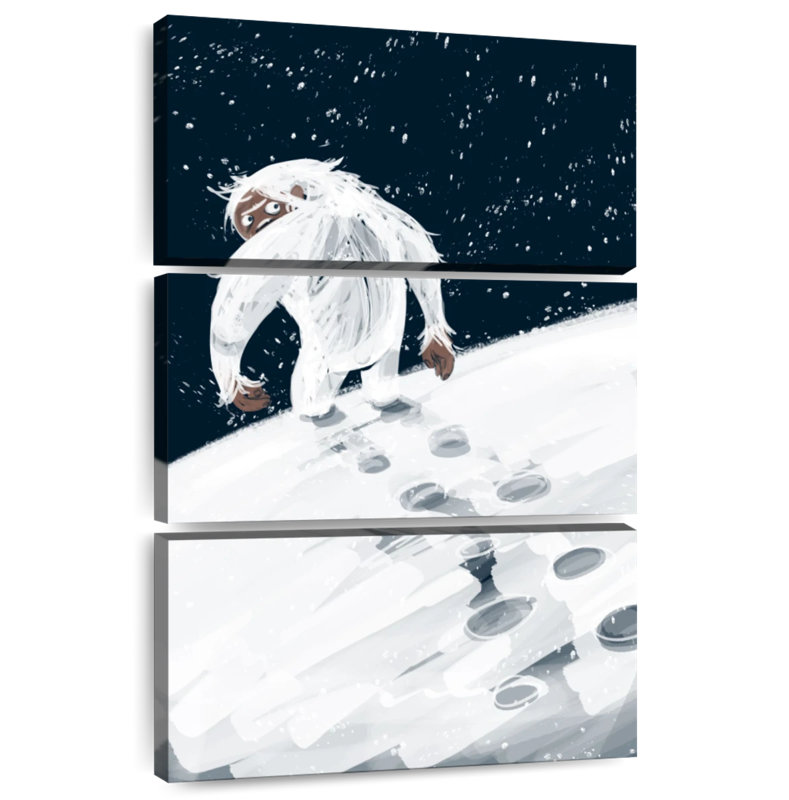 Brampt Monster Yeti, 65" H x 42" W