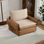 Fauteuil d'appoint rembourré l 41,1 po-1526164138