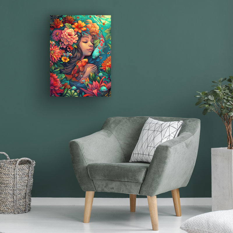 Art sur toile «ologia bololog »par Eden, H 19 po x l 14 po